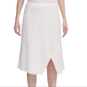 Calvin Klein Eyelet Split Hem Wear To Work Skirt